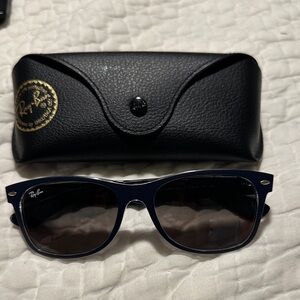 Ray-Ban Navy Sunglasses with Black Case